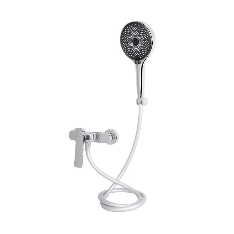 Змішувач для душу Qtap Slavonice з душовим гарнітуром QTSLV4042103C Chrome — фото 3
