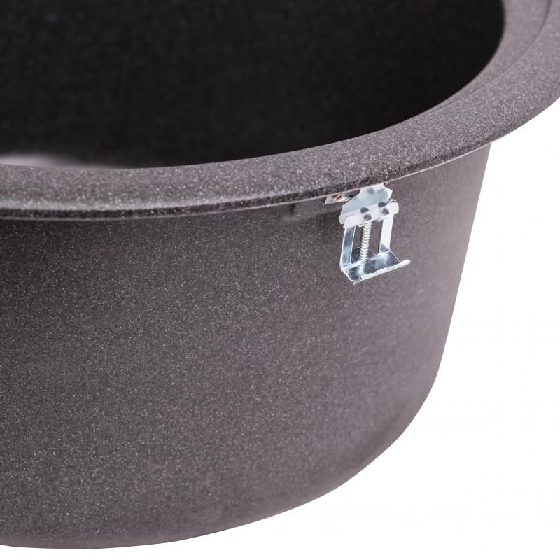 Кухонна мийка Lidz D510/200 GRF-13 (LIDZGRF13D510200) — фото 6