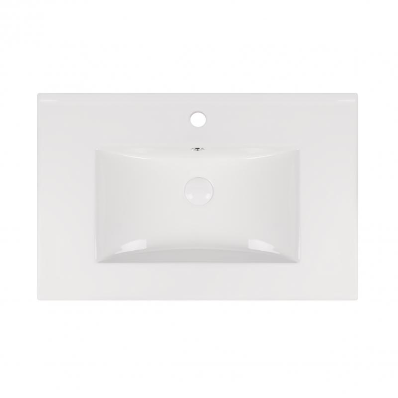 Раковина Qtap Albatross New 710x465x180 White з донним клапаном QT0111750670W