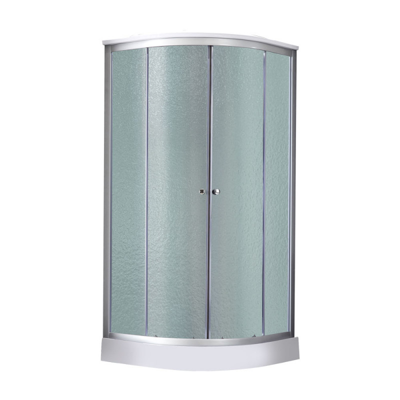 Lidz 4мм фіксоване скло матове Frost TANI SB90x90.LOW.FR