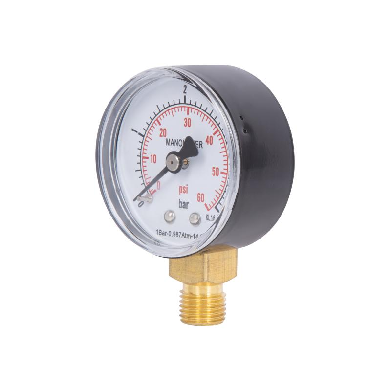 Манометр Thermo Alliance Standart 50 мм 1/4", нижнє підмикання SD1704B — фото 3