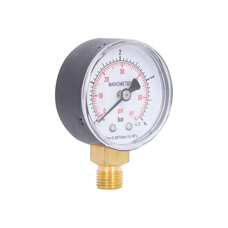 Манометр Thermo Alliance Standart 50 мм 1/4", нижнє підмикання SD1704B — фото 4