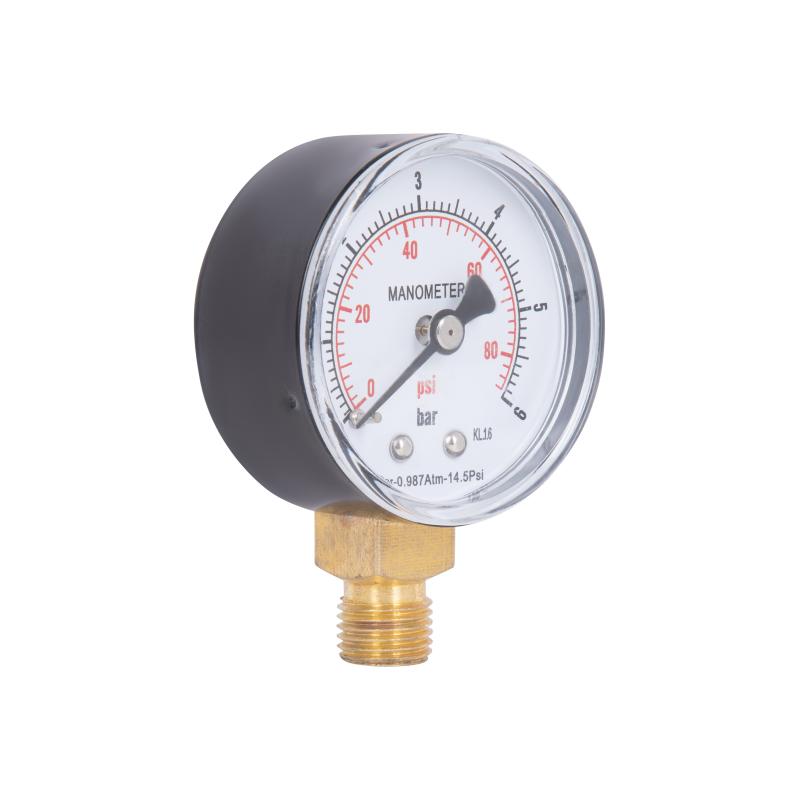 Манометр Thermo Alliance Standart 50 мм 1/4", нижнє підмикання SD1706B — фото 4