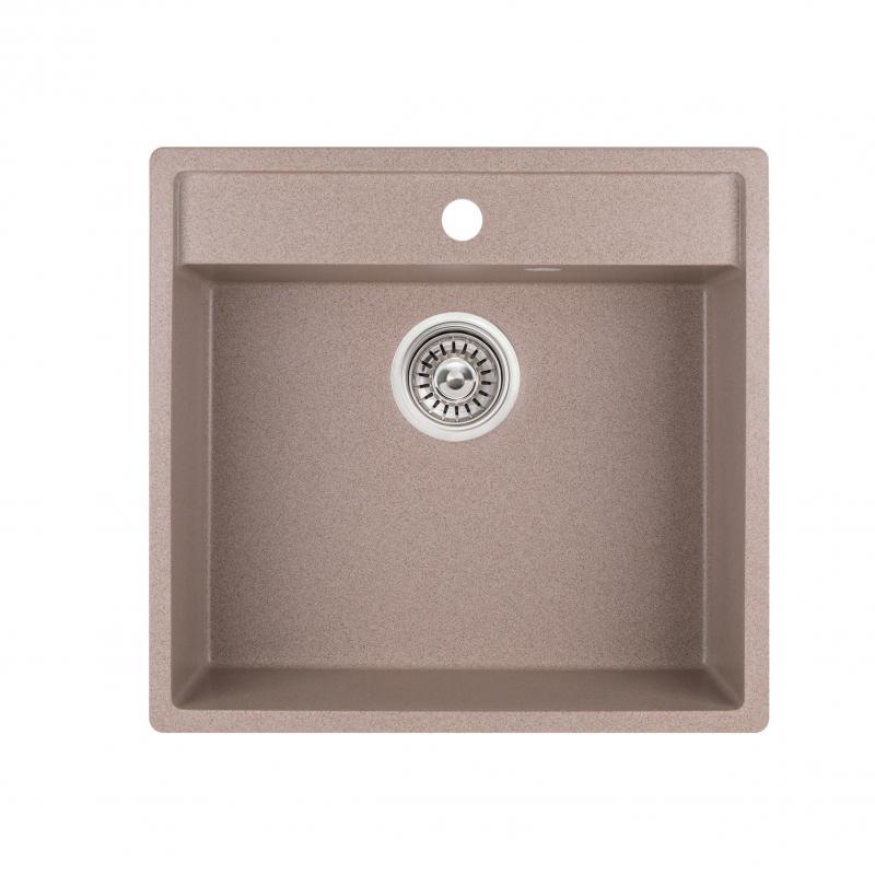 Кухонна мийка Qtap CS 5250 Beige (QT5250BEI551)