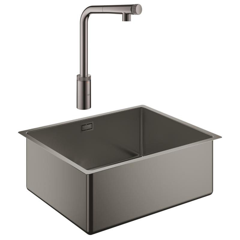 Набір Grohe мийка кухонна K700 31574AL0 + змішувач Minta Smartcontrol 31613A00