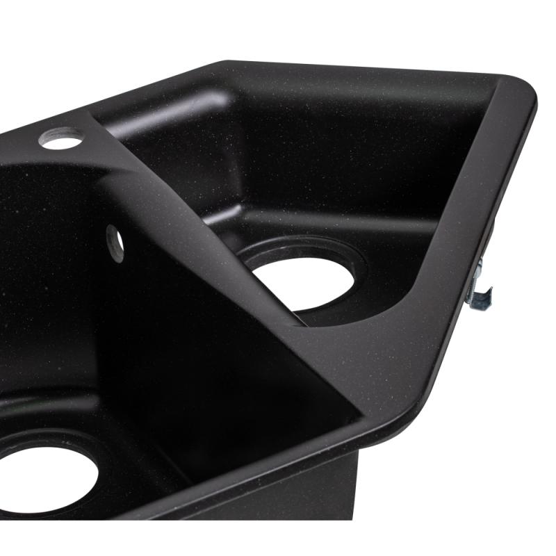 Кухонна мийка з додатковою чашею Lidz 1000x500/225 BLM-14 (LIDZBLM141000500225) — фото 6