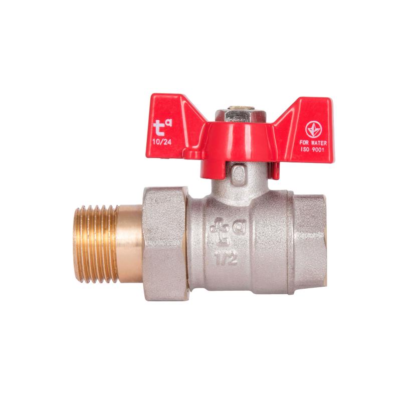 Кран кульовий "Американка" Thermo Alliance Standart прямий 1/2" ВЗ SD220W15 — фото 4