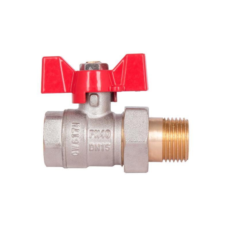 Кран кульовий "Американка" Thermo Alliance Standart прямий 1/2" ВЗ SD220W15 — фото 5