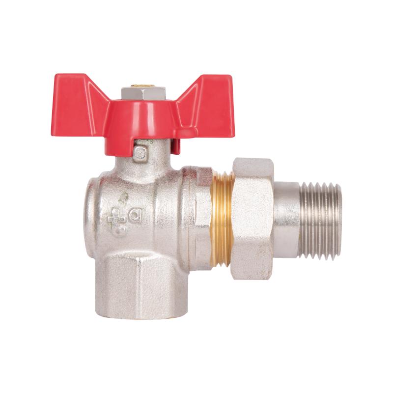 Кран кульовий "Американка" Thermo Alliance Standart кутовий 1/2" ВЗ SD222W15 — фото 5