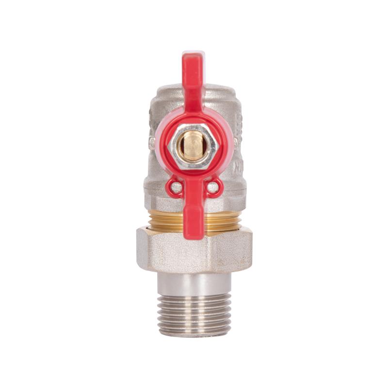 Кран кульовий "Американка" Thermo Alliance Standart кутовий 1/2" ВЗ SD222W15 — фото 8