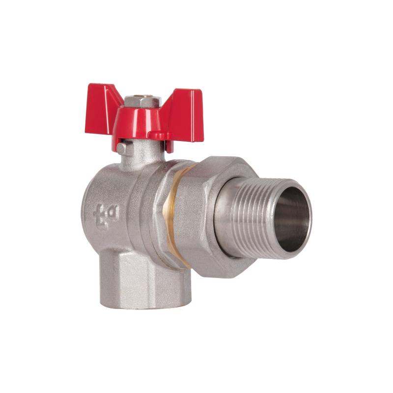 Кран кульовий "Американка" Thermo Alliance Standart кутовий 3/4" ВЗ SD222W20 — фото 3