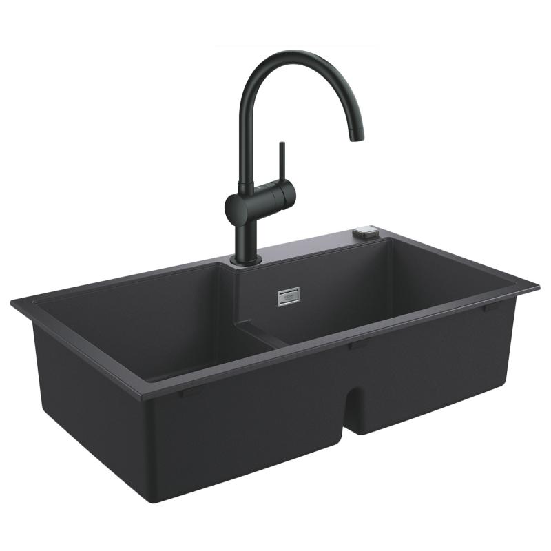 Набір Grohe мийка кухонна K500 31649AP0 + змішувач Minta 32917KS0
