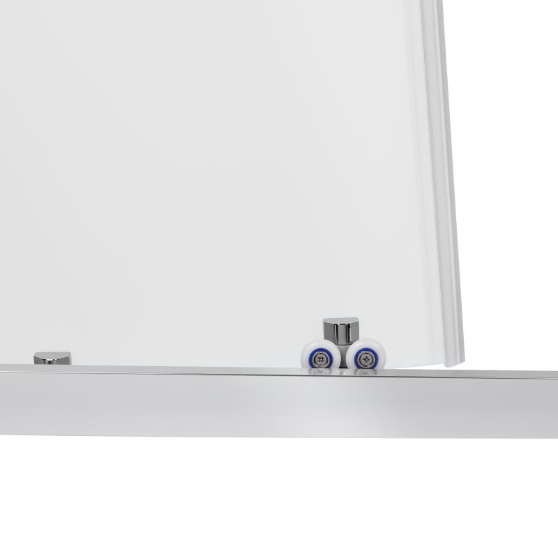Душова кабіна Qtap Taurus CRM1011SC6 100x100 см, скло Clear 6 мм, покриття CalcLess без піддона — фото 6