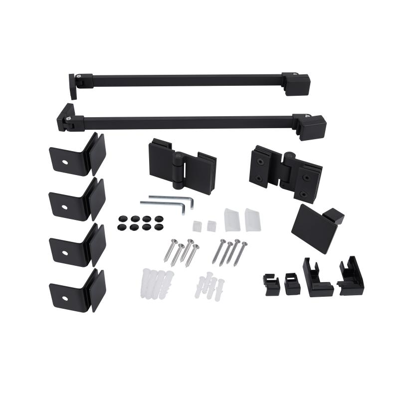 Душова кабіна Qtap Capricorn BLA1099SC6 90x90 см, скло Clear 6 мм, покриття CalcLess без піддона — фото 8