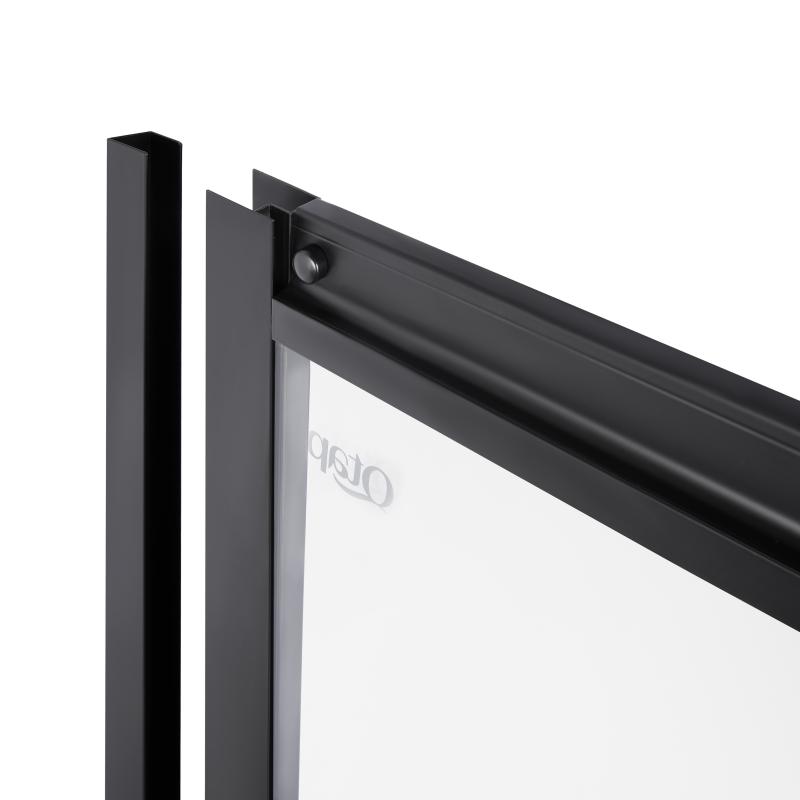Душова кабіна Qtap Pisces BLA109-11SC5 90-105x90-105 см, скло Clear 5 мм без піддона — фото 3