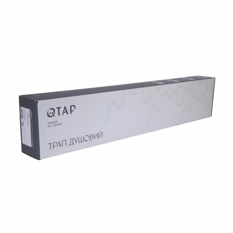 Трап Qtap Dry Tile304-800 лінійний з сухим закривом під плитку 800 мм — фото 8