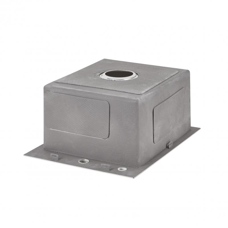 Мийка для кухні інтегрована Lidz Handmade H4050 (LDH4050BRU39258) Brushed Steel 3,0/1,0 мм — фото 5