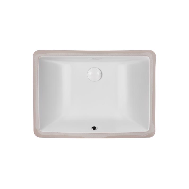 Раковина Qtap Stork 555х410х200 White з донним клапаном QT1511LU022W