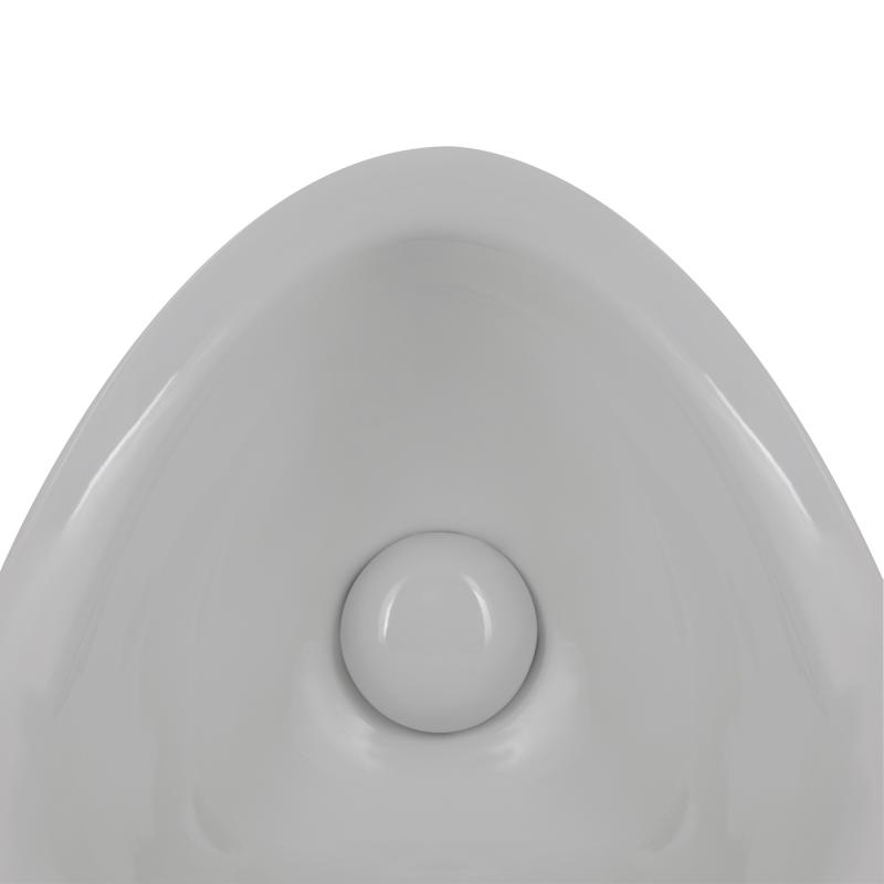Пісуар підвісний Qtap Crow з краном-дозатором 360x285x675 White QT0588112HW — фото 8