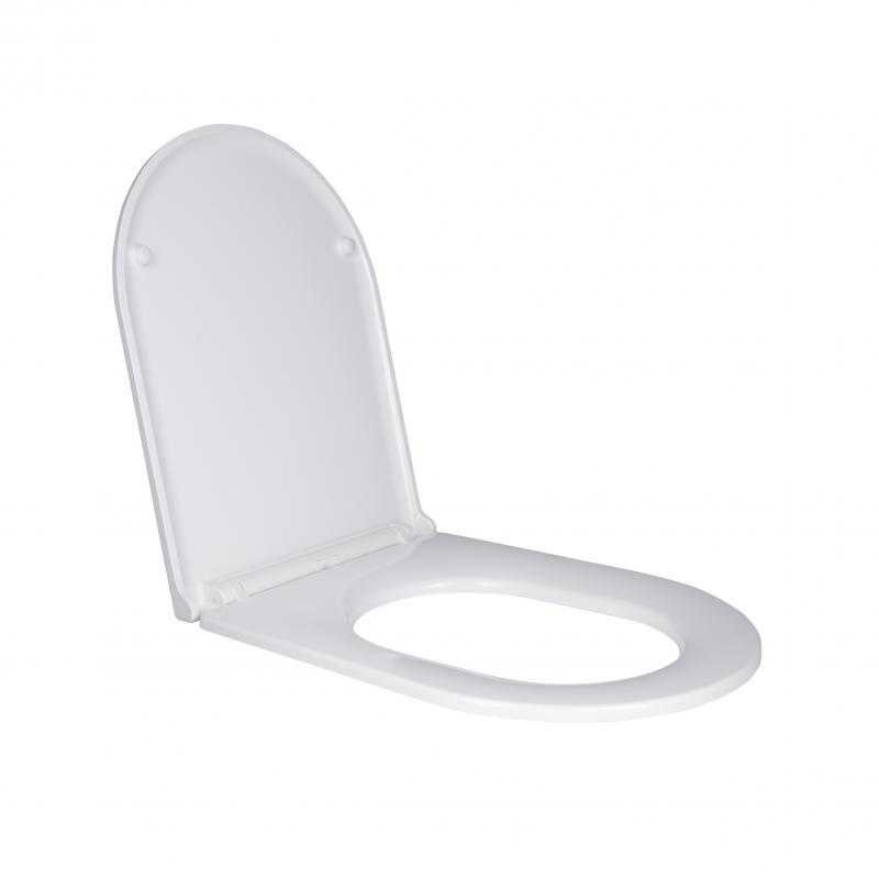 Сидіння для унітаза Qtap (Robin, Scorpio) з мікроліфтом Slim QT99HY2049W — фото 3