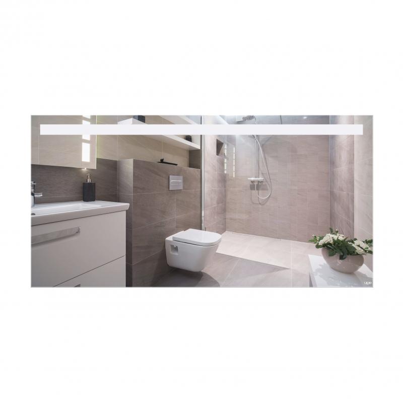 Дзеркало Qtap Mideya Modern 1400х700 з LED-підсвічуванням кнопковий перемикач, QT2078141470140W