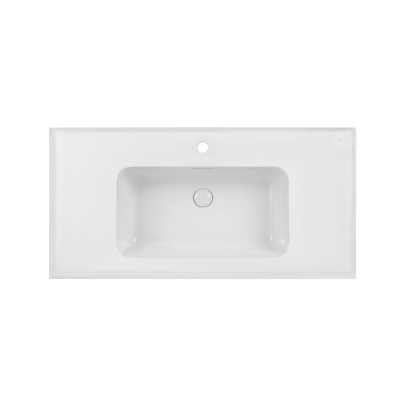 Раковина Qtap Albatross A 1000х500х230 White з донним клапаном QT01115100AW