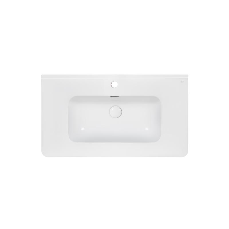 Раковина Qtap Albatross 9H 800х460х180 White з донним клапаном QT01119080HW