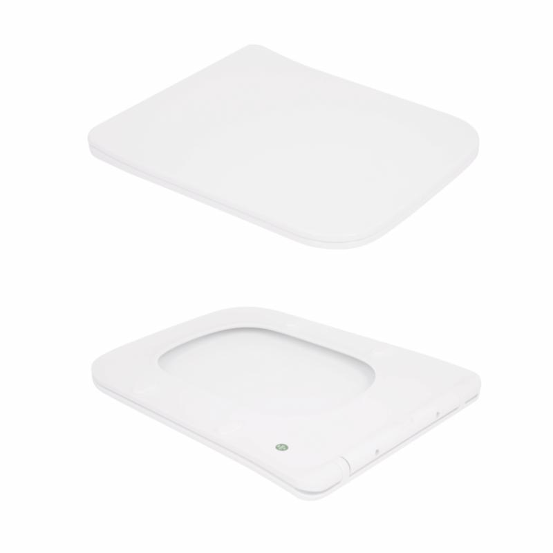 Унітаз-компакт Qtap Kalao безобідковий з сідінням Soft-close QT08221213AW — фото 8