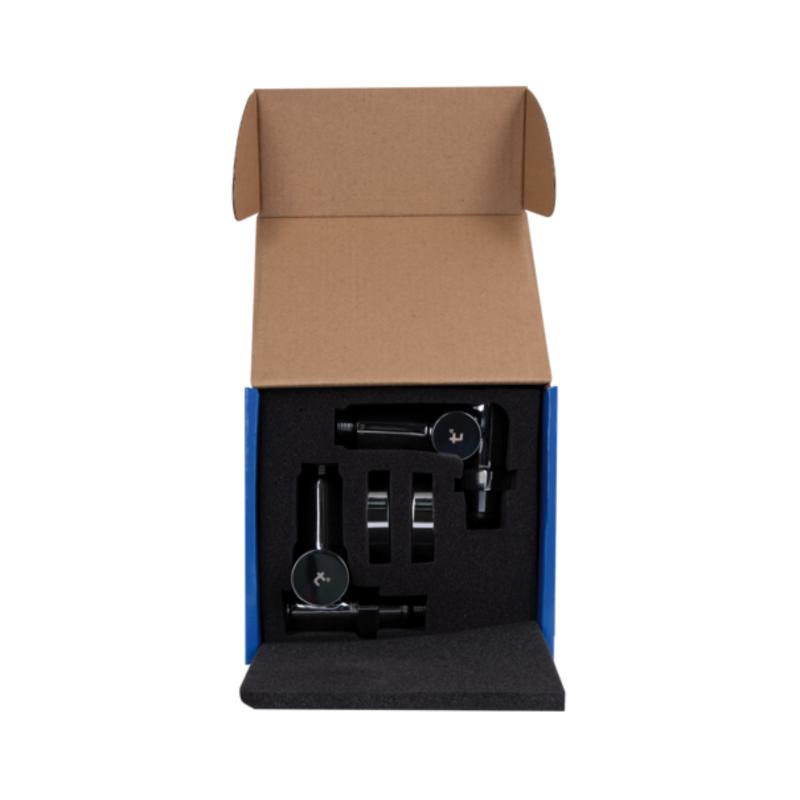 Комплект кранів Thermo Alliance Standart 1/2" хром, для рушникосушарки кутовий SF395W15HE — фото 6