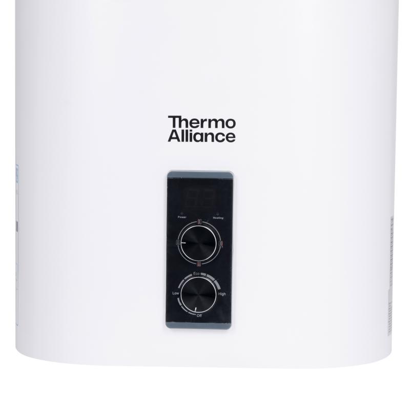 Водонагрівач електричний Thermo Alliance 50 л плоский вертикальний, мокрий ТЕН 2 кВт (0,8+1,2) DT50V20G(PD)/2 — фото 5