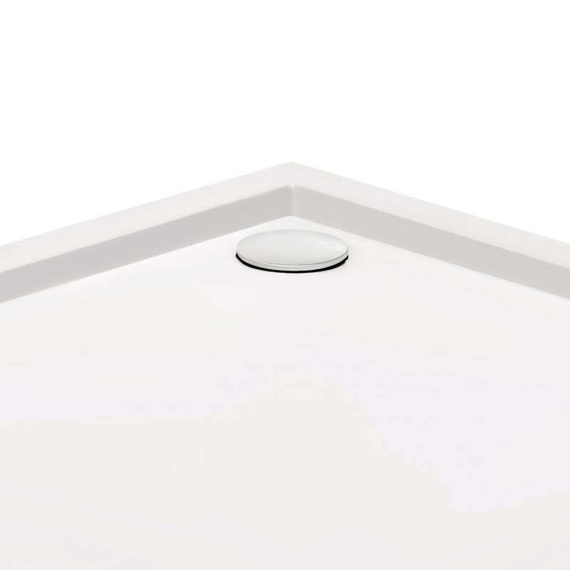 Душовий піддон Qtap Tern 301112 100x100x12 см + сифон — фото 4