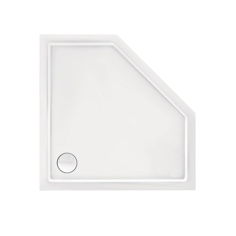 Душовий піддон Qtap Diamond 301112 100x100x12 см + сифон — фото 3