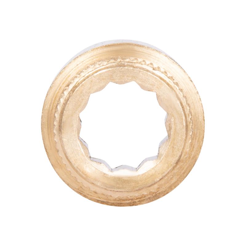 Подовжувач латунний Thermo Alliance Standart 1/2"ВЗ, L= 100 мм SD42215100 — фото 4