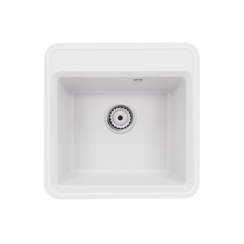 Кухонна мийка Qtap CS 5151 White (QTCS5151WHI)