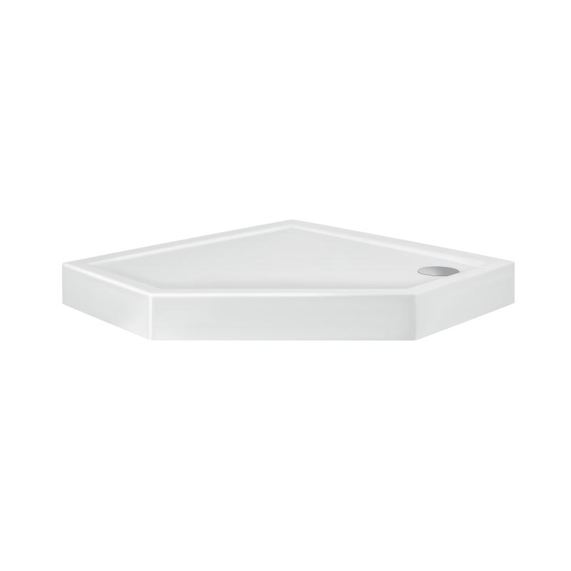 Набір Qtap душова кабіна Scorpio CRM10995-AC6 Clear 2120x900x900 мм + піддон Diamond 309912 90x90x12 см з сифоном — фото 3