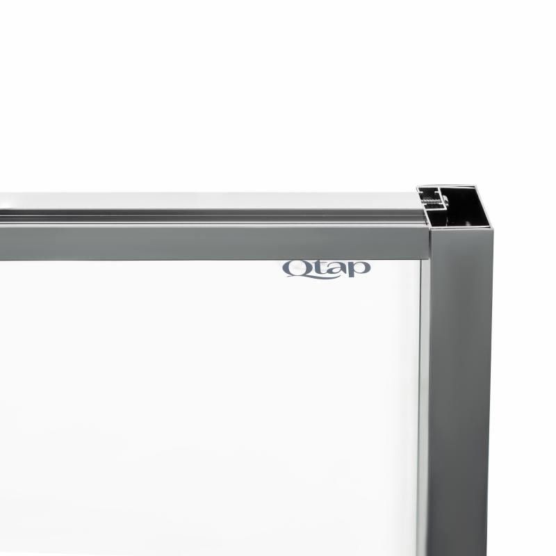 Набір Qtap душова кабіна Scorpio CRM10995-AC6 Clear 2120x900x900 мм + піддон Diamond 309912 90x90x12 см з сифоном — фото 8