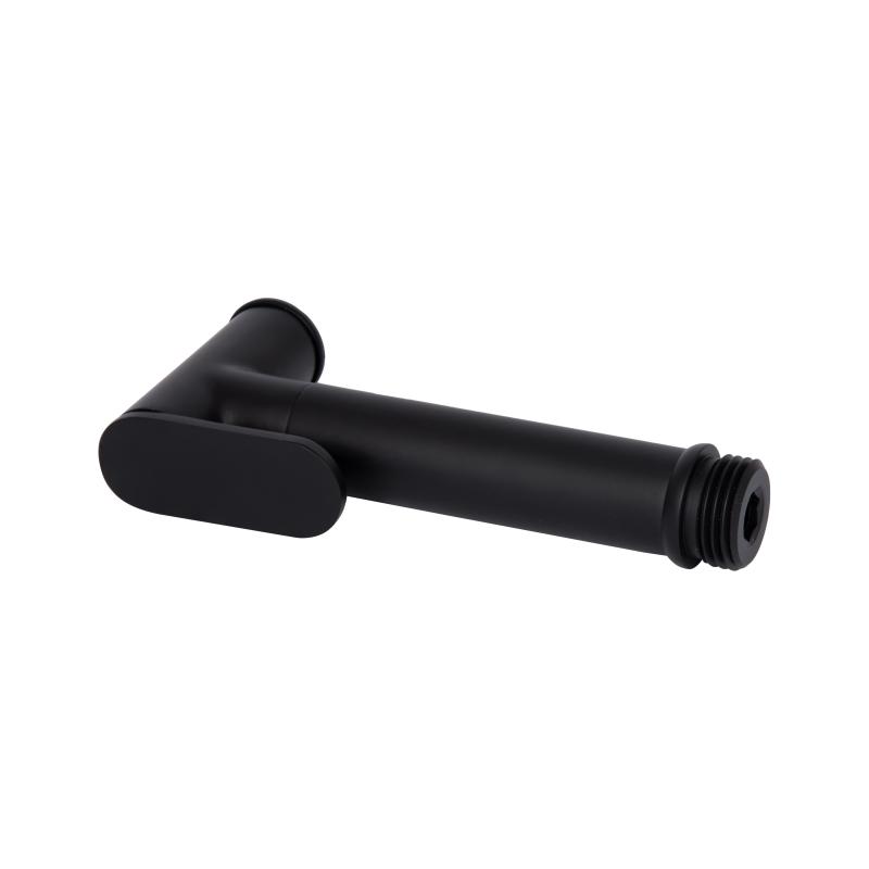 Лійка для гігієнічного душу Qtap Rucni округла QT889910842855OB Black Matt — фото 3