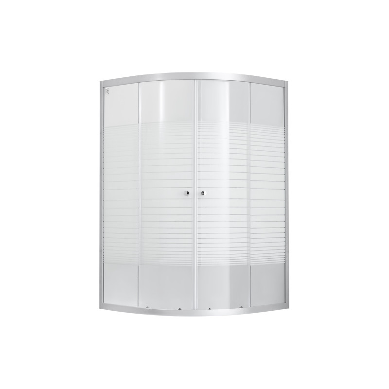 Lidz 4мм фіксоване скло з малюнком Linie WIEŻA SC80x80.MID.L