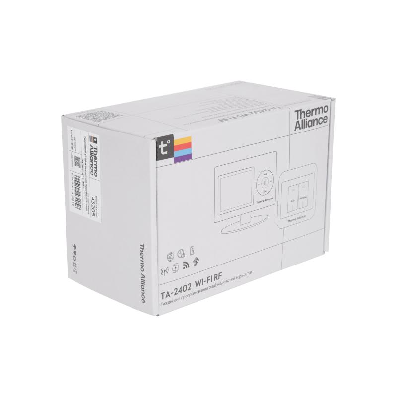 Тижневий програмований термостат Thermo Alliance ТА-2402RFWiFi радіокерований з WiFi — фото 6