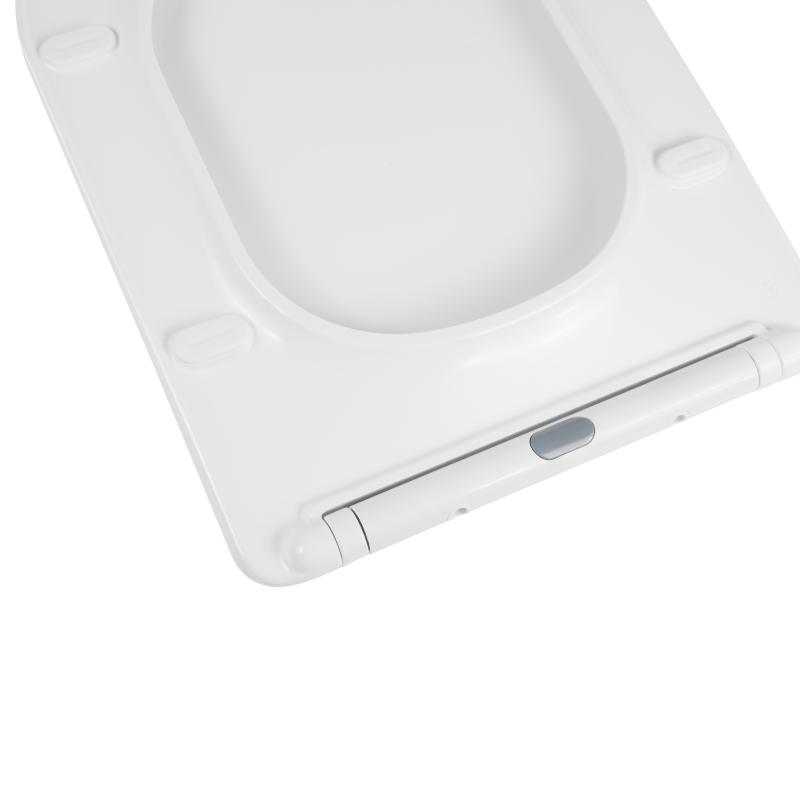Сидіння для унітаза Qtap Nando з мікроліфтом Slim QT12991222AW — фото 4