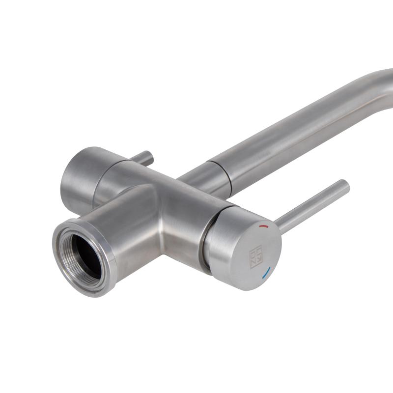 Змішувач для кухні Lidz Aria 020F1 (k35) LDARI020F1NKS43359 Nickel — фото 3