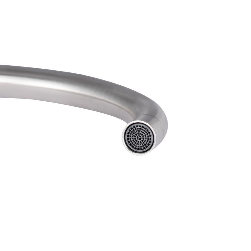 Змішувач для кухні Lidz Wind 013F двохвентильний LDWIN013FNKS43390 Nickel — фото 3