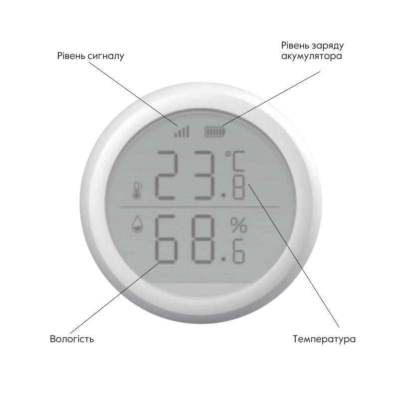 ZigBee Бездротовий датчик температури та вологості    ZB-ZTH — фото 4