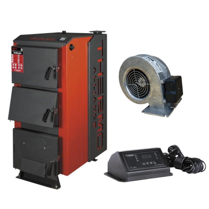 Thermo Alliance Vulcan V 3.0 Котел твердопаливний сталевий SF 27 + Вентилятор котла до 40 кВт, 