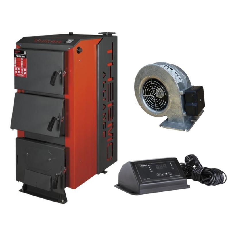 Thermo Alliance Vulcan V 3.0 Котел твердопаливний сталевий SF 20 + Вентилятор котла до 40 кВт, 