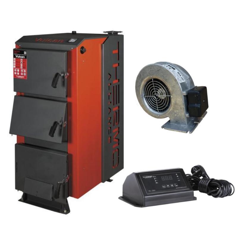 Thermo Alliance Vulcan V 3.0 Котел твердопаливний сталевий SF 15 + Вентилятор котла до 40 кВт, 