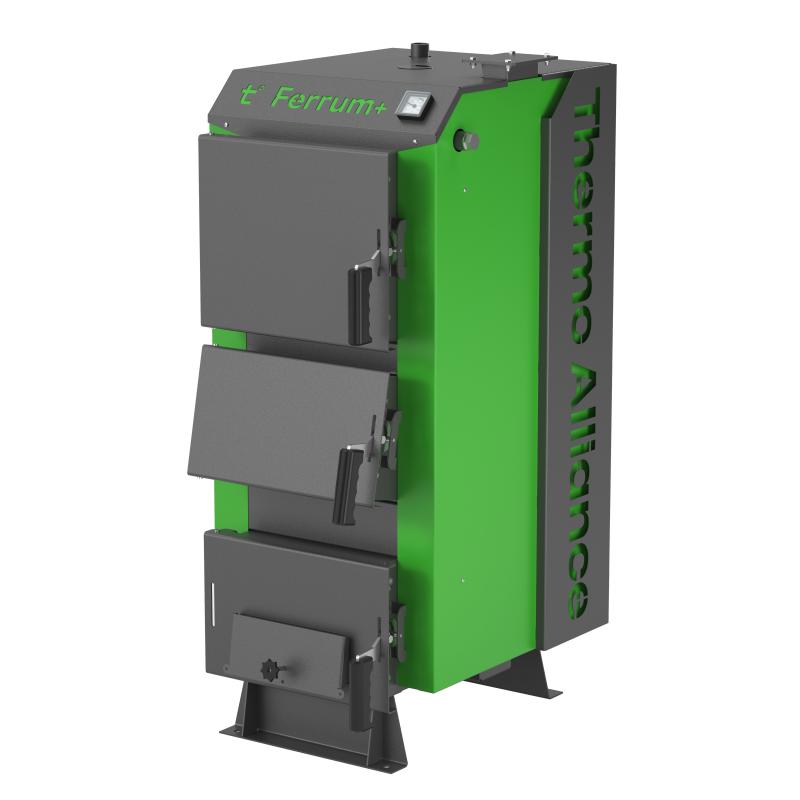 Котел твердопаливний сталевий Thermo Alliance Ferrum Plus V 4.0 FSF+ 16