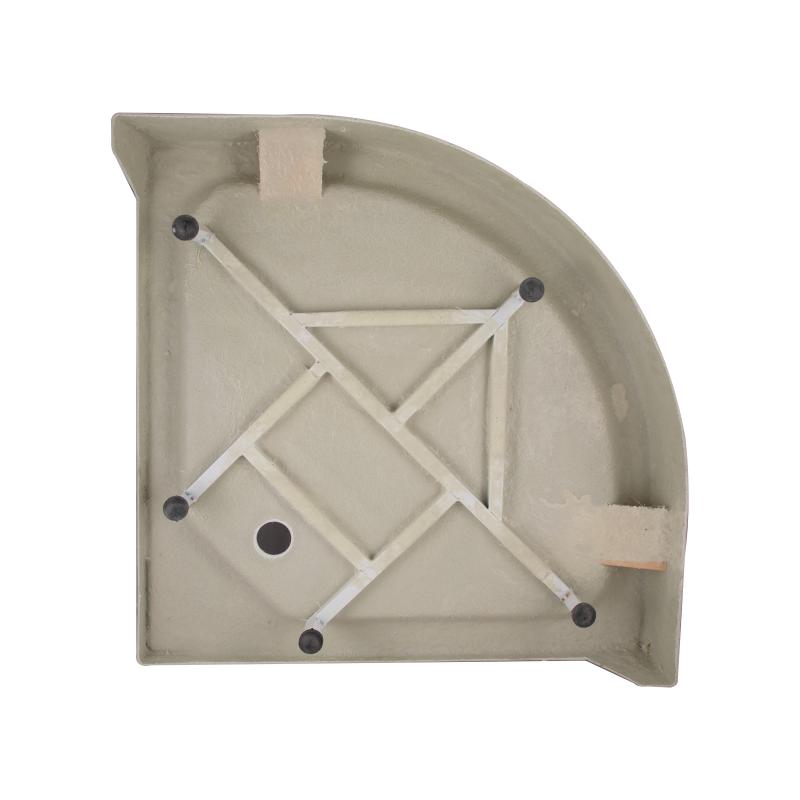 Душова кабіна Lidz Latwa SC80x80.SAT.LOW.FR, скло Frost 4 мм + Lidz Душовий піддон KAPIELKA ST80x80x14 — фото 12
