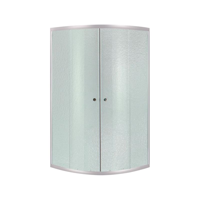 Душова кабіна Lidz Latwa SC80x80.SAT.LOW.FR, скло Frost 4 мм + Lidz Душовий піддон KAPIELKA ST80x80x14 — фото 3