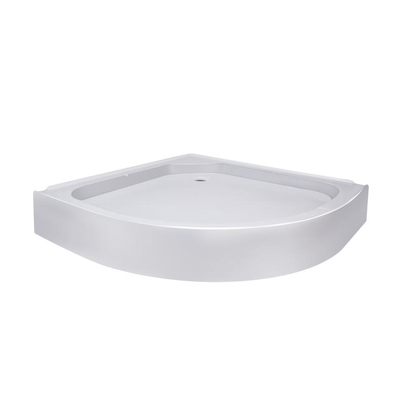 Душова кабіна Lidz Latwa SC80x80.SAT.LOW.GR, скло тон. 4 мм + Lidz Душовий піддон KAPIELKA ST80x80x14 — фото 11